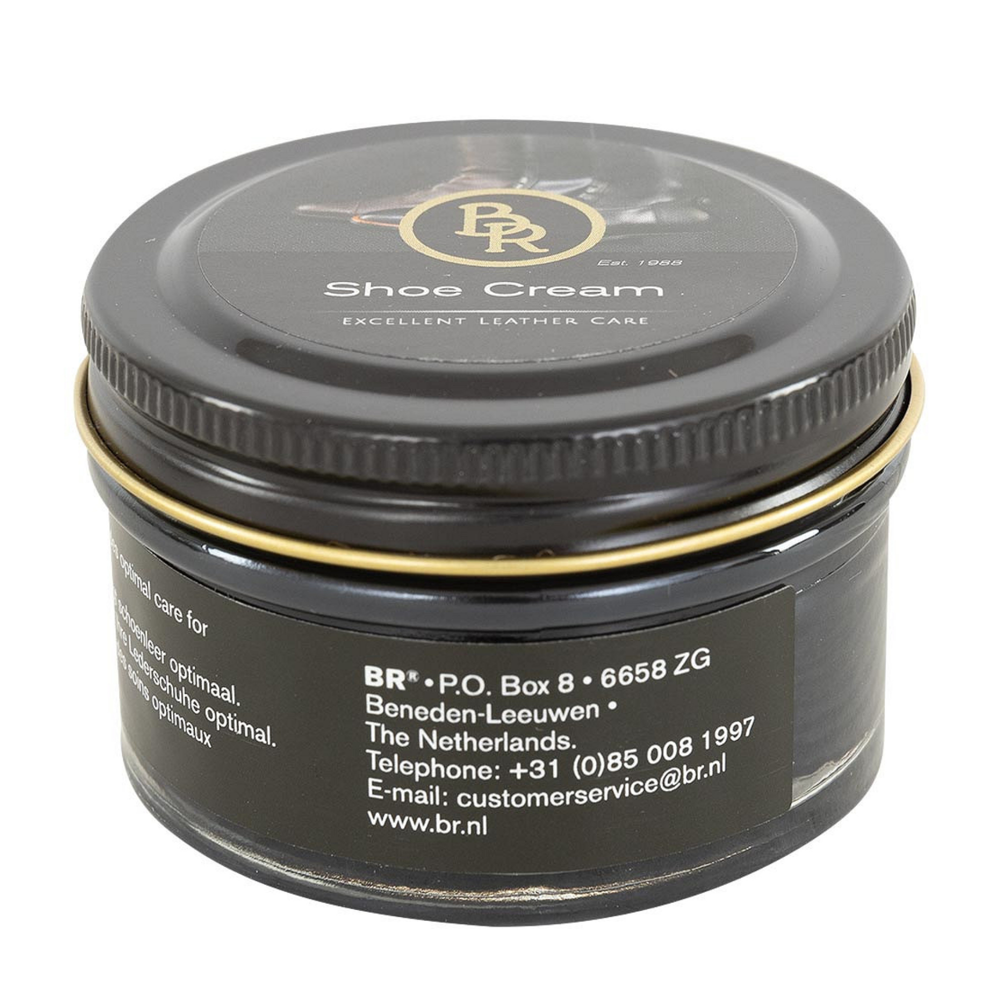 BR Sko Creme sort