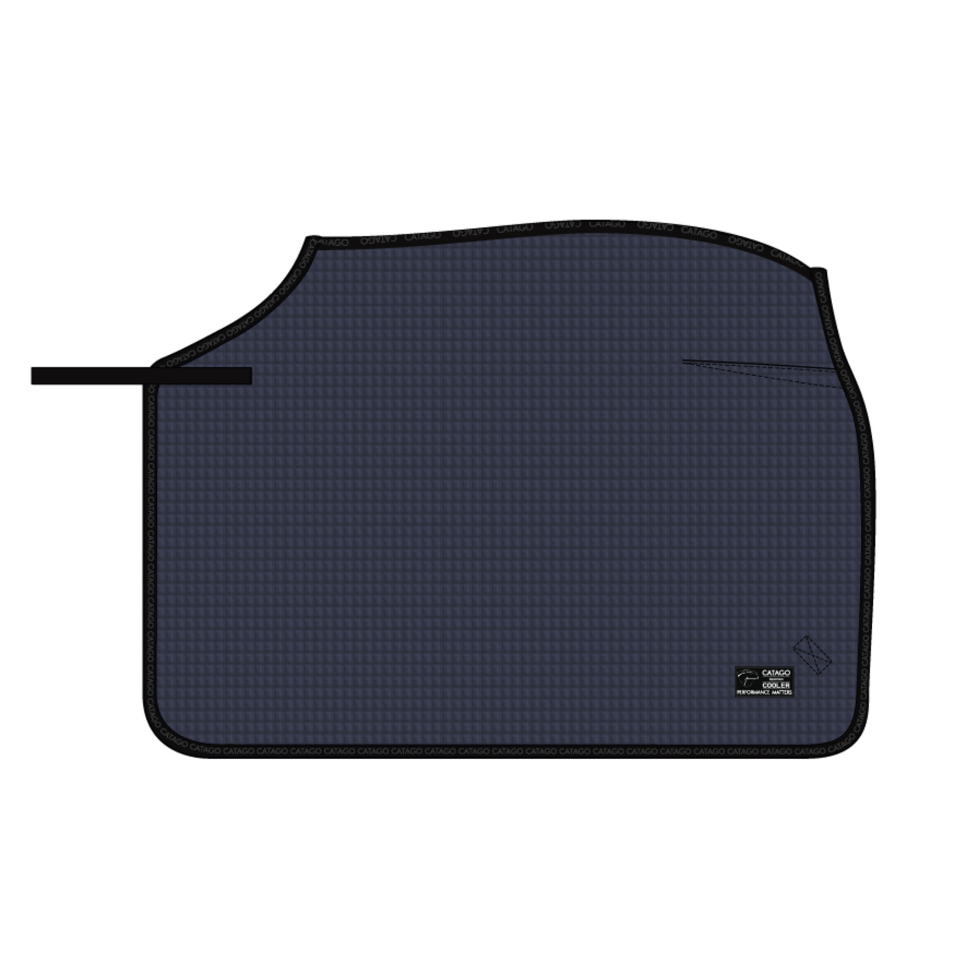 CATAGO Cooler lændedækken - Navy Pony