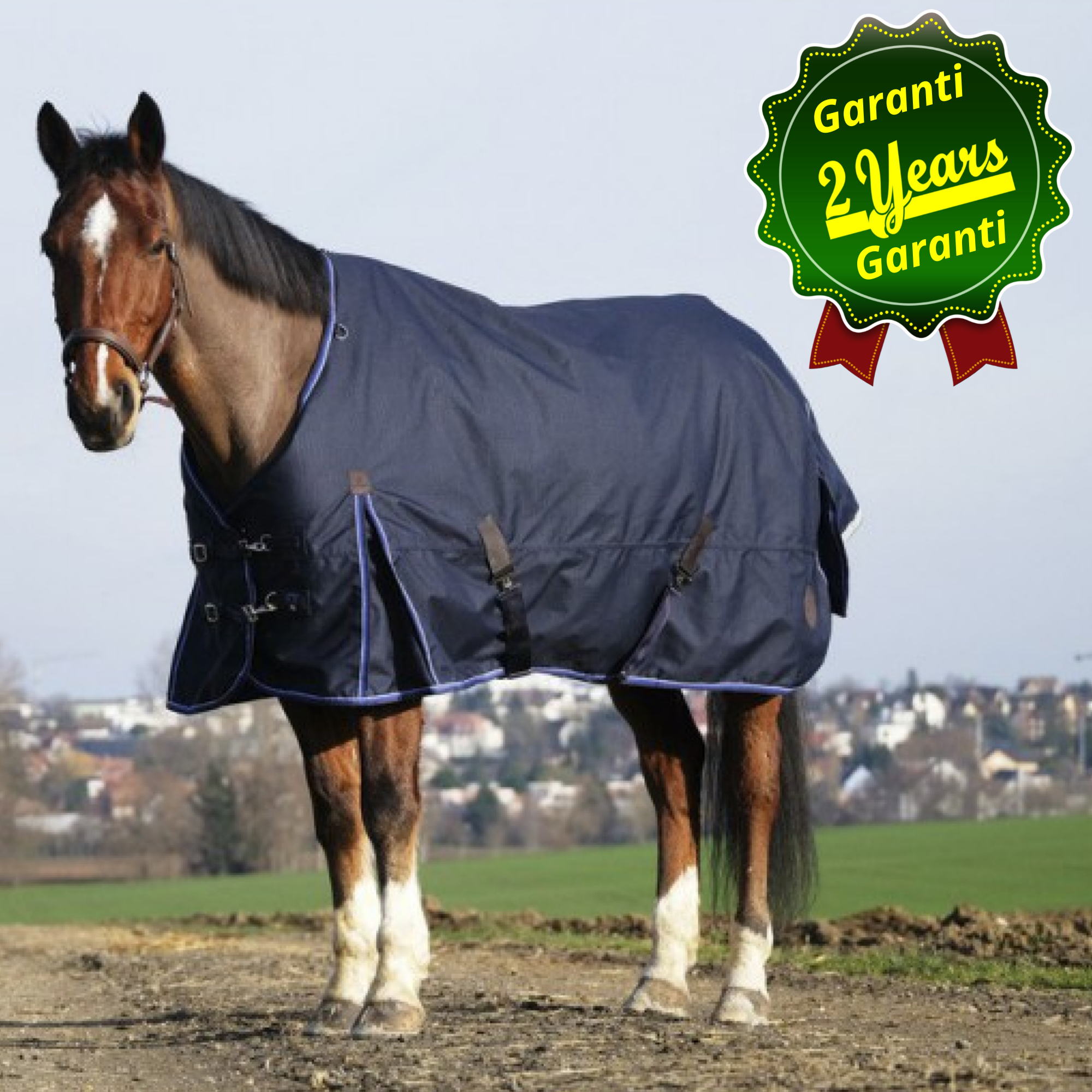 EQUITHÈME Classic 1200D 200gr Turnout Rug 125 cm