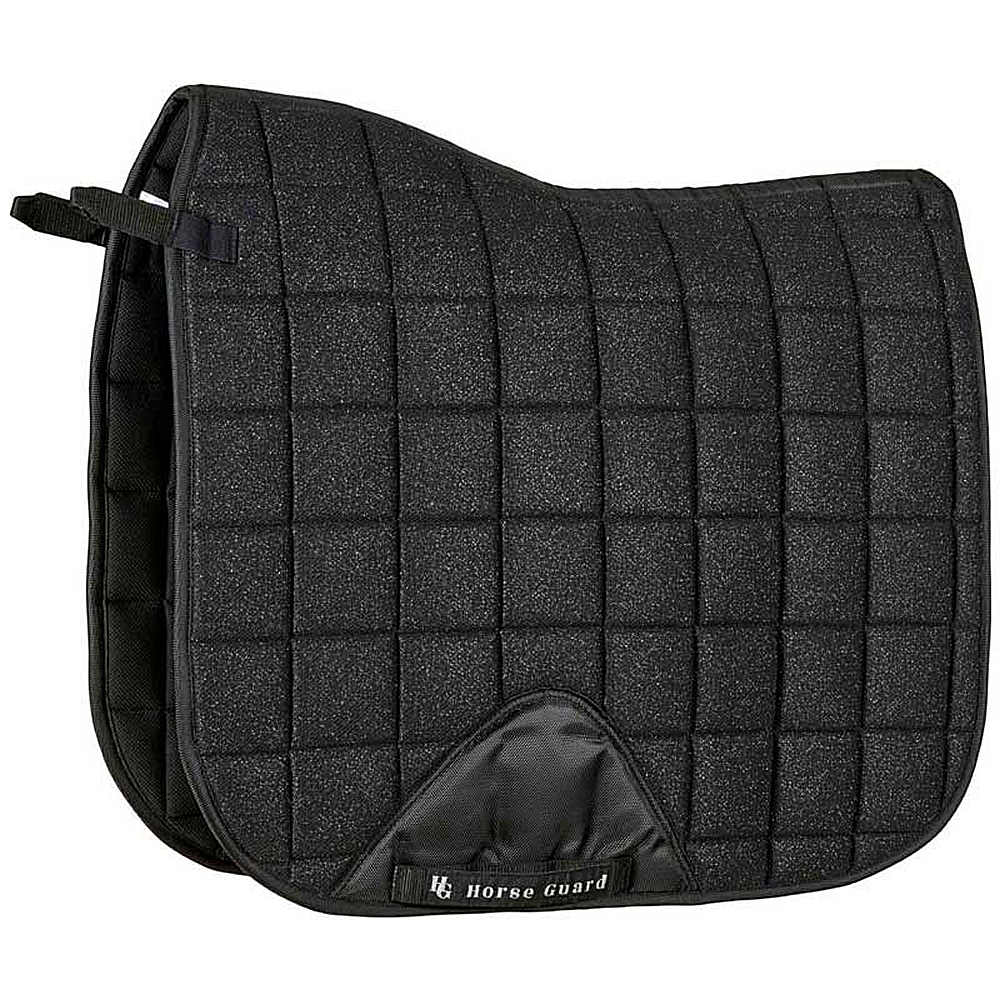 HG Glitter Mesh Schabrack Sort Dressur 16"