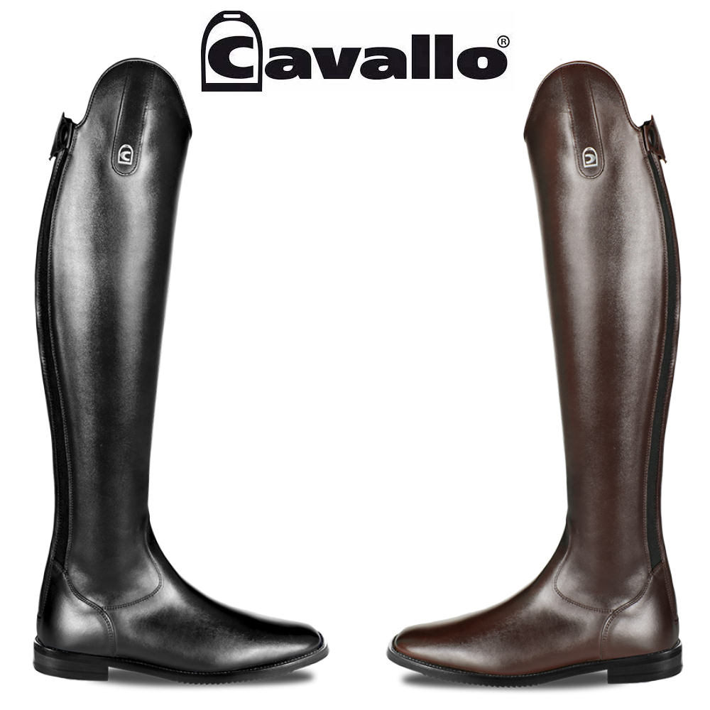 Cavallo CAVALLinus Dressage Læder farve sort linus str. 2-2½