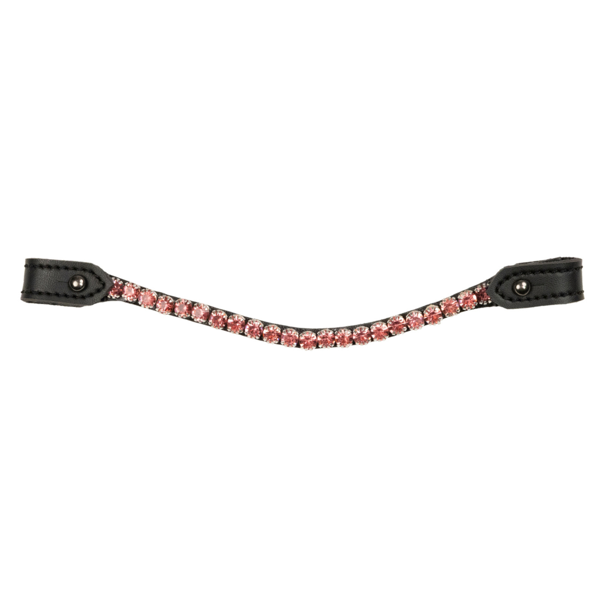 My Hobby Horse Pandebånd sort, pink sten