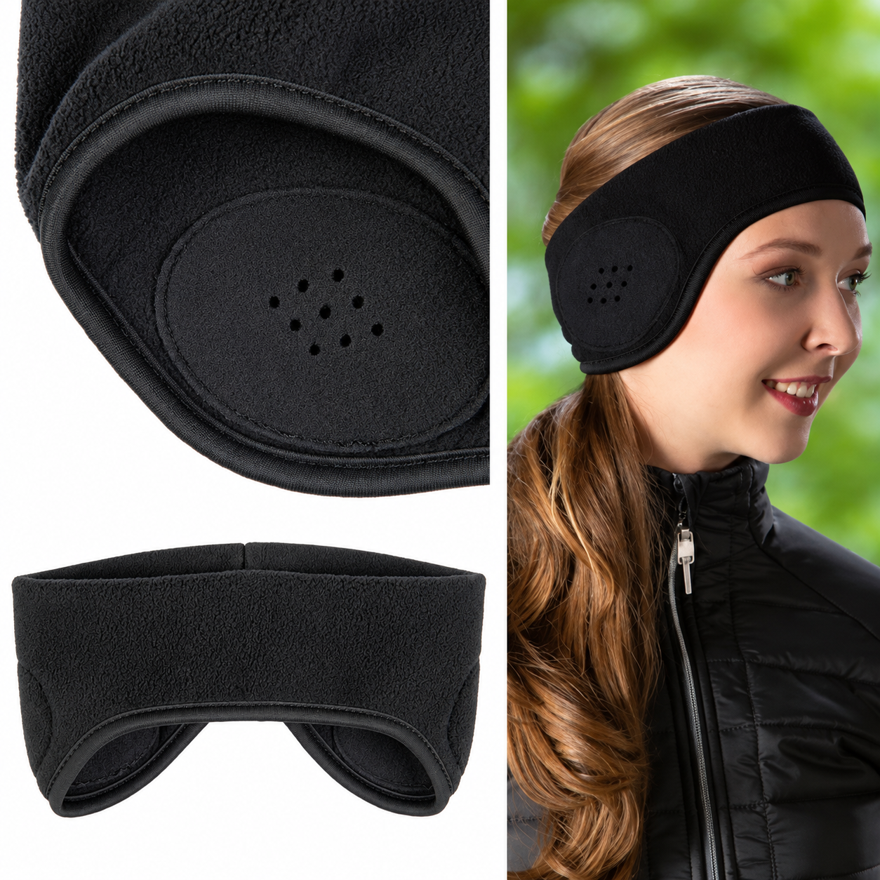 Ørevarmer af fleece