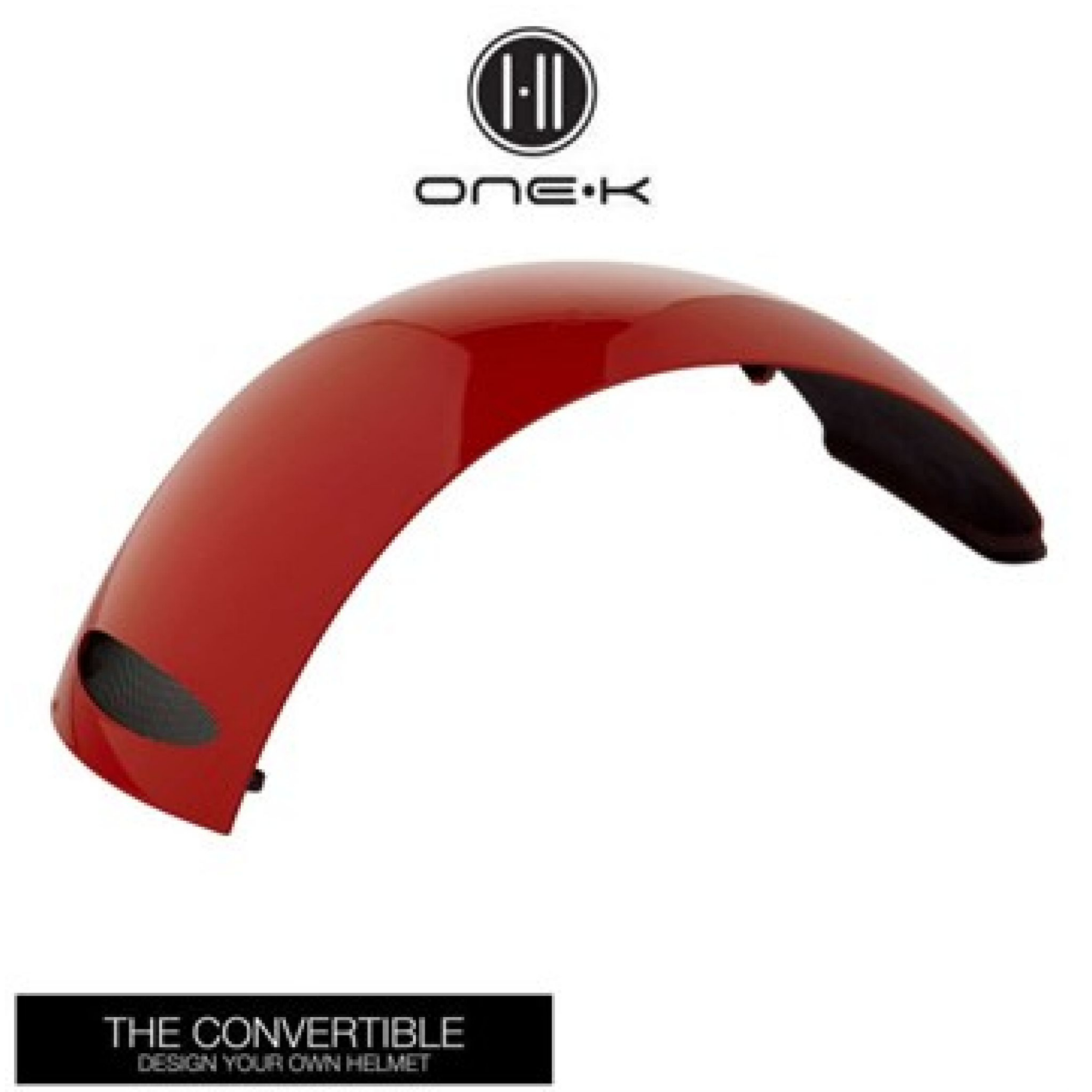 One K Convertible Top glossy Red Skal str 1