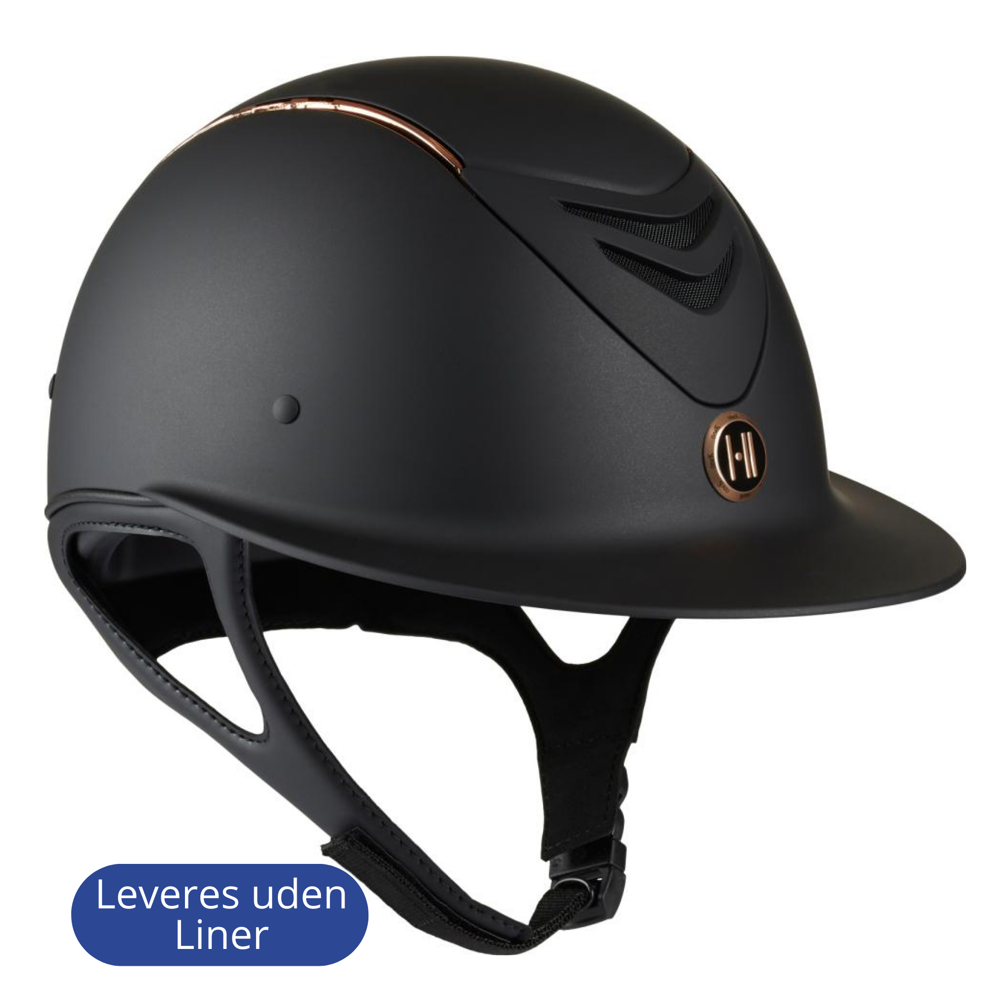 OneK Avance Mat Rosegold rails Sort Skal str 1