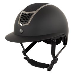 BR Lambda plus glitter stor solskygge Sort S - 53-55cm