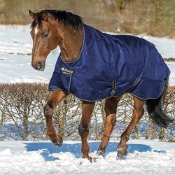 Bucas Irish Turnout 300g Sort 125 cm