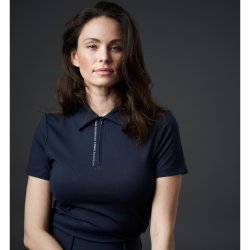 CATAGO Nash zip polo short sleeve