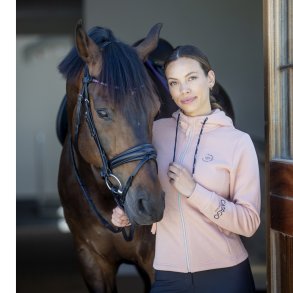 CATAGO Natalie hoodie med lynls - Burnished Lilac