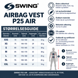 SWING P25 AIR Airbagvest