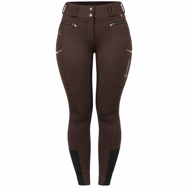 Cavallo CavalCay Grip Ridebukser Cafe Noir
