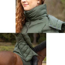 Covalliero Quiltet Vinter coat