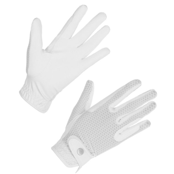 Covalliero Ridehandsker Hvid