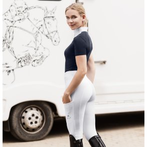 ELT Ella ride tight full grip hvid Voksen