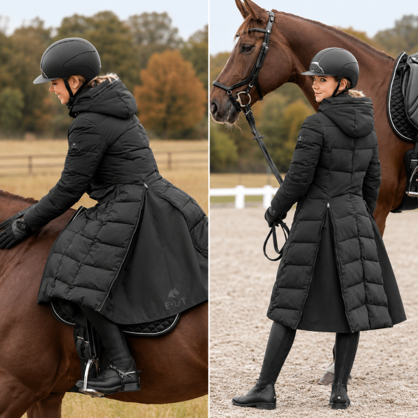 E�L�T Saphira Advanced Thermo Ridefrakke Sort L