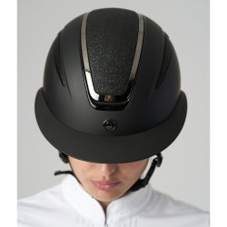 Equipage Guardian ridehjelm, Mat, Glitter top