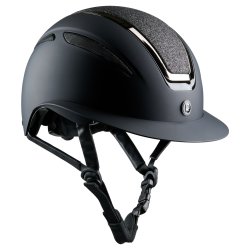 Equipage Guardian ridehjelm, Mat, Glitter top