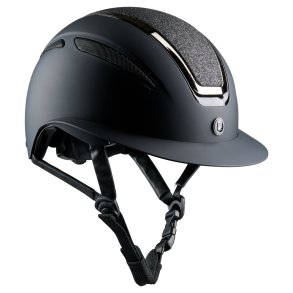Equipage Guardian ridehjelm, Mat, Glitter top