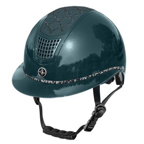 FP QUANTINUM ridehjelm 2 W-V SPOTLIGHT SHINY SILVER noble green