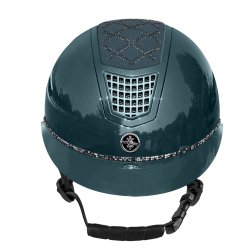 FP QUANTINUM ridehjelm 2 W-V SPOTLIGHT SHINY SILVER noble green