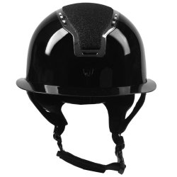 Horka Ridehjelm GAUDI GLOSSY - Silver