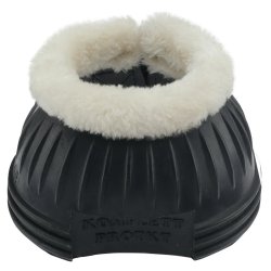 HG Klokker i naturgummi imiteret pelskant