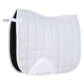 HG Glitter Mesh Schabrack Hvid