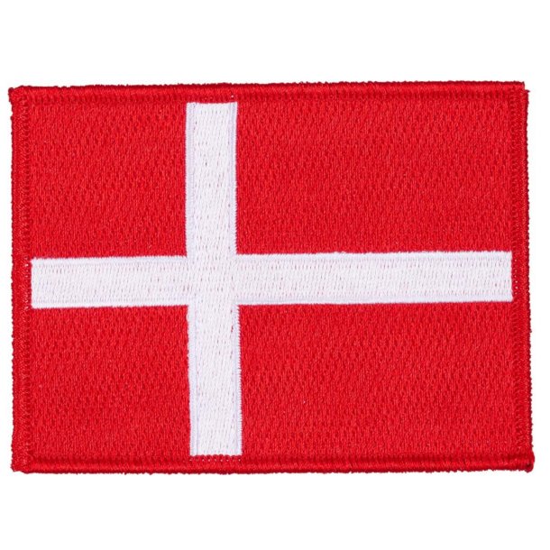 HG Nationality danebros flag med velcro