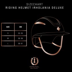 IRH Olania Deluxe big visor ridehjelm