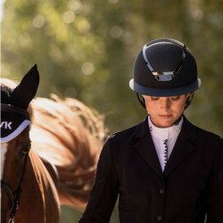 KASK Star Lady VG11 Chrome ridehjelm Black