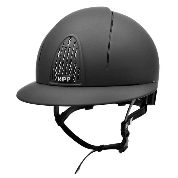 KEP Smart Polo Matt Sort Alm. 54 Medium Skal