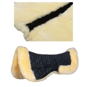 Lammeskinds sadel pad