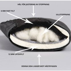 Le Tek by Tekna Dressursadel 16.5"