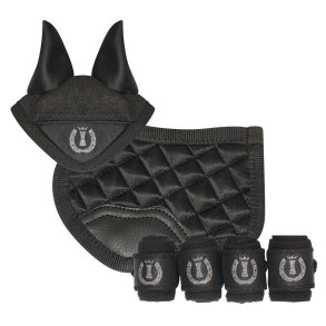 Imperial Riding mini st - Sort glitter