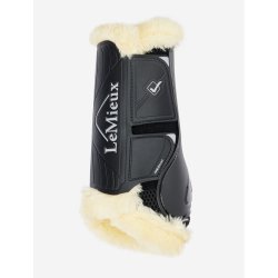 LeMieux Motionflex Dressur gamascher med fake fur
