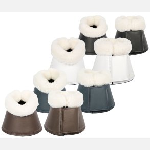 Neopren klokker med PU og fake pelskant