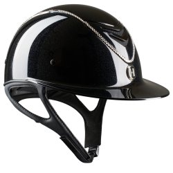 One K Avanc� Lux ridehjelm - Shimmer effekt, swarowski pipe