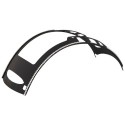 One K Swarovski crystal Rails Convertible  Skal str 0