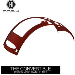 OneK Bordeaux Matt Rails Con. Skal str 0