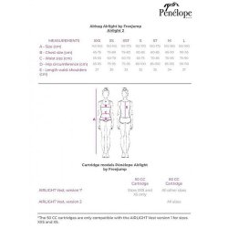 PENELOPE AIRLIGHT 2 AIR VEST By Freejump