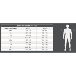 Rygbeskytter SWING P24 Flex voksen