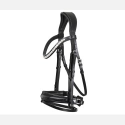 SD Mystery trense Crystal og lak-glimmer i Sort