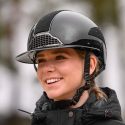 SWING Ridehjelm H24 Lady Spark - Sort
