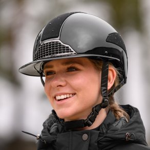 SWING Ridehjelm H24 Lady Spark - Sort