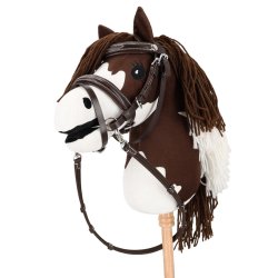 QHP Luxus trense til kphest - Brun