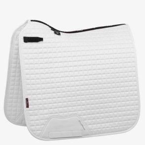 LeMieux Dressage Suede underlag - Hvid