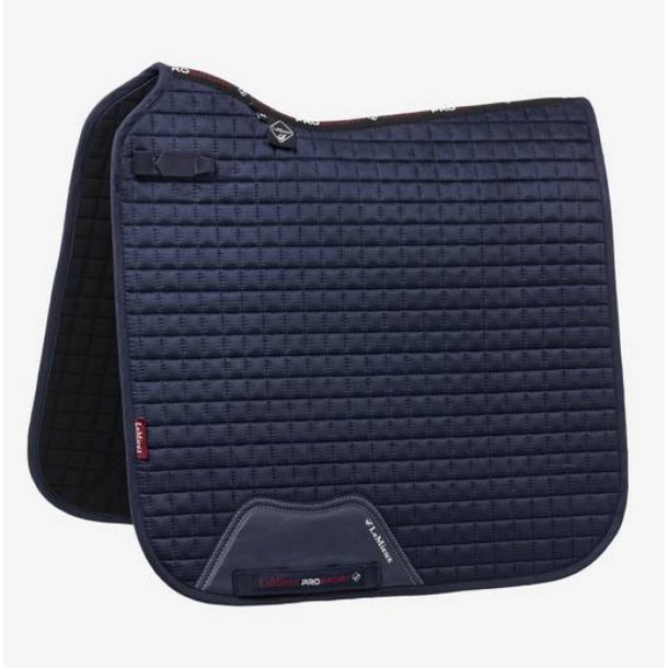 LeMieux Dressage Suede underlag - Navy bl 17"