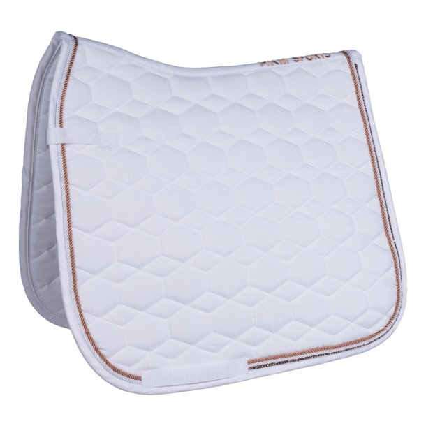 Schabrack Rosegold Glamour Style Hvid Dressur/full