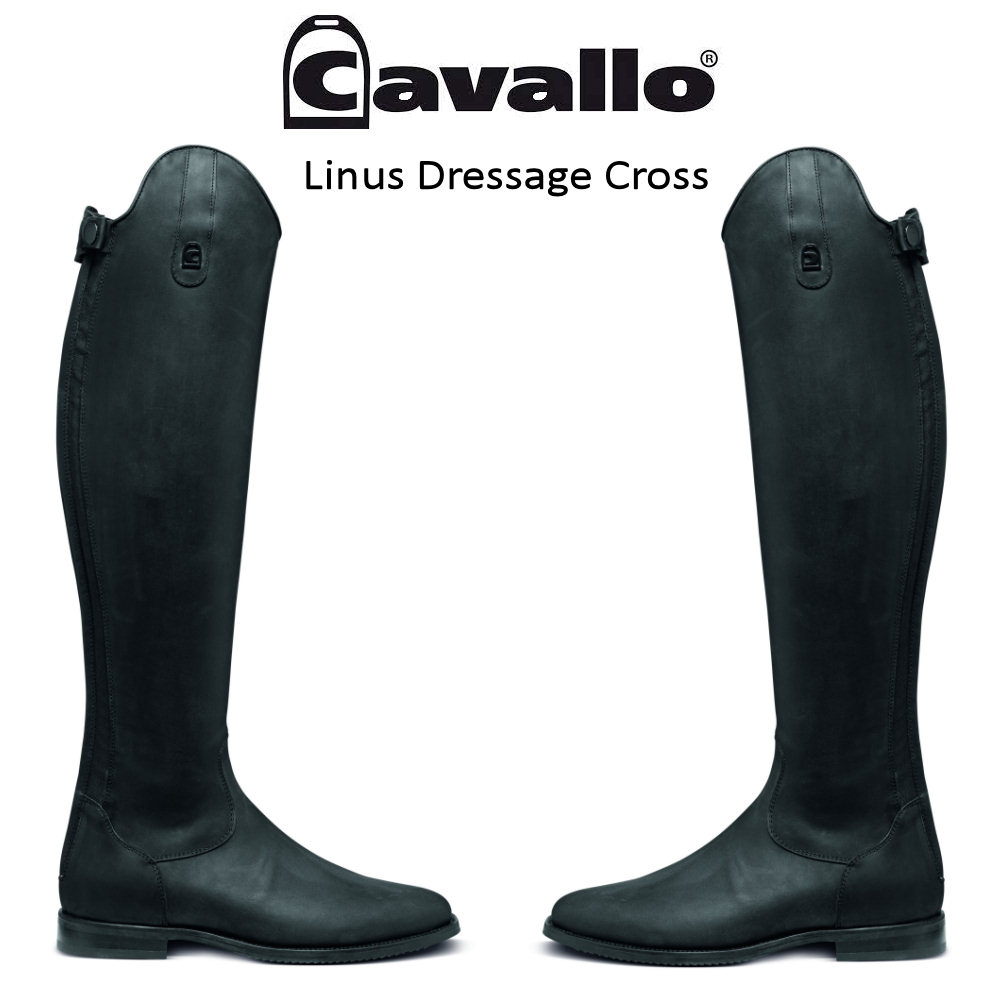 Cavallo CAVALLinus Dressage Cross Nature Læder farve Hazel linus str. 2-2½