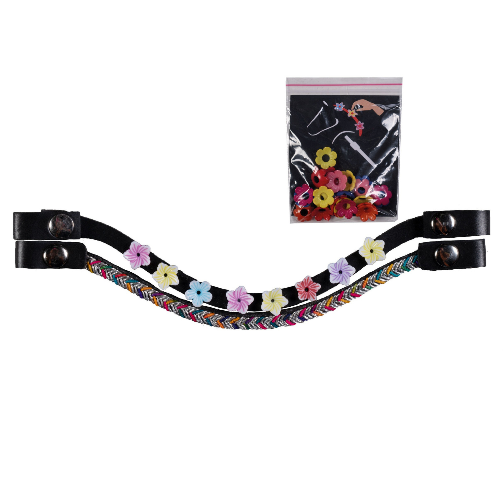 HKM Hobby Horse Flower pandebånd
